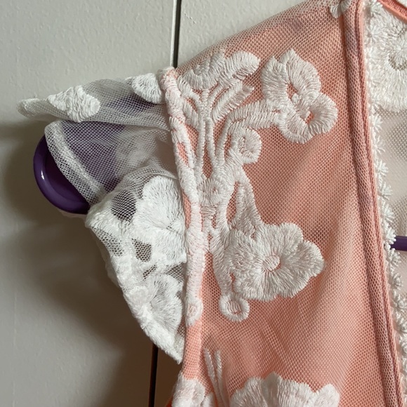 Pink Lily Boutique lace romper - Picture 3 of 6